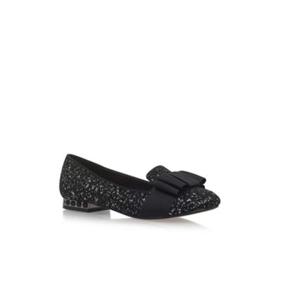 Miss KG Black 'Gerry' low heel loafers